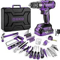 Amazon | 【20V電動ドリル付き】186点本組 工具セット ホームツール